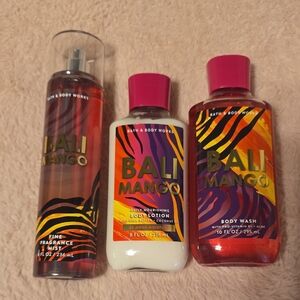 BNWT Bath And Bofy Works Bali Mango